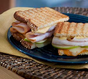 Apple Cheese Dijon Delight sandwich recipe