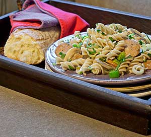 Rotini with Sausage and Mushrooms Recipe