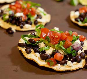 Crisply Tostada Recipe with Salsa