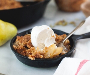 Cardamom Pear Crisp Recipe