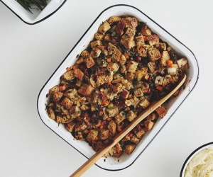 Cranberry Walnut Stuffing recipe