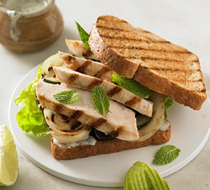 Grilled Chicken Mojito Sandwich Recipe