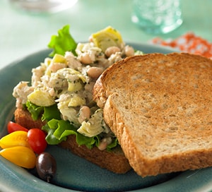 Mediterranean Tuna Salad Sandwich Recipe