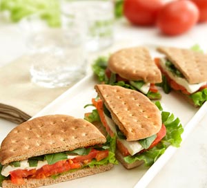 Caprese Salad Style Sandwich Recipe