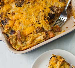 Thanksgiving Leftovers Breakfast Casserole Recipe