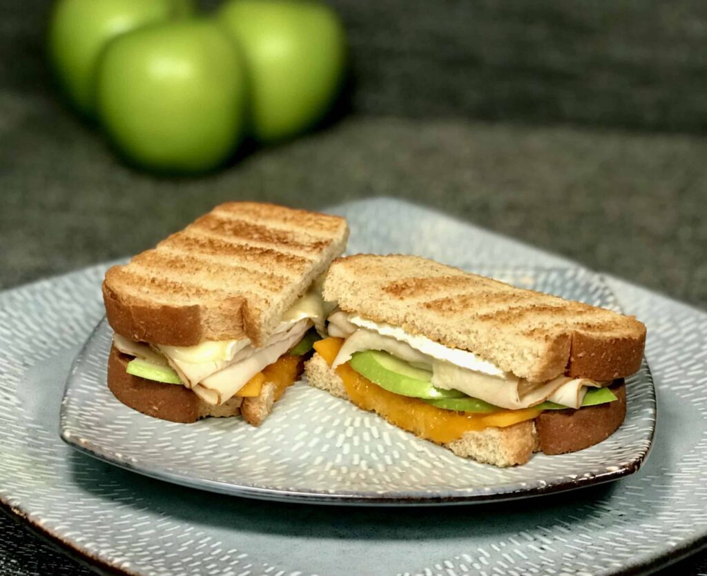 Apple & Turkey Grilled Cheese