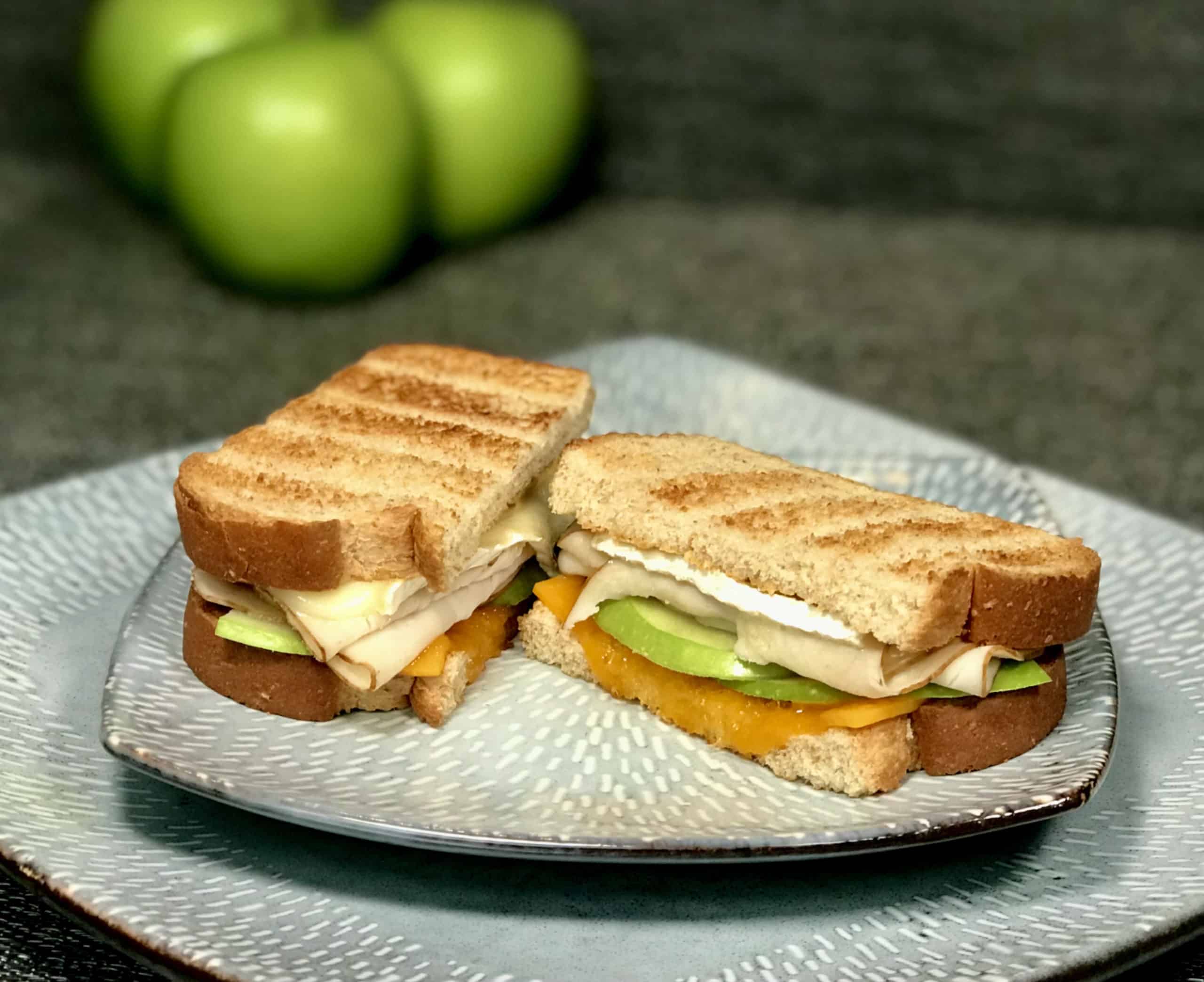 Apple & Turkey Grilled Cheese