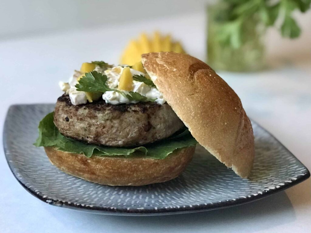 Asian Ginger Turkey Burgers