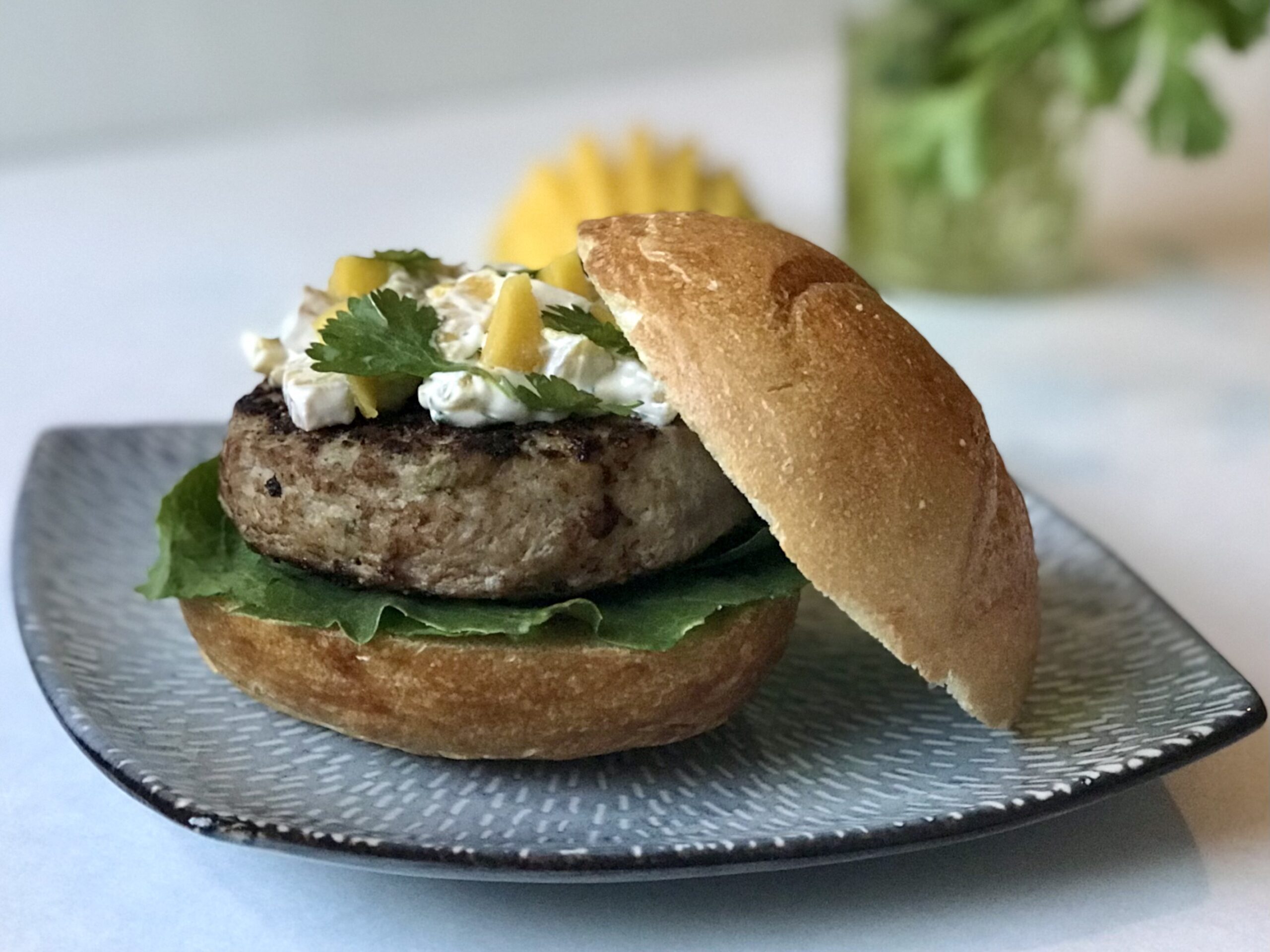Asian Ginger Turkey Burgers