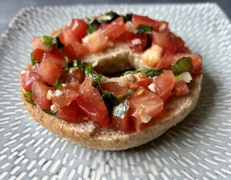 Bagel Bruschetta