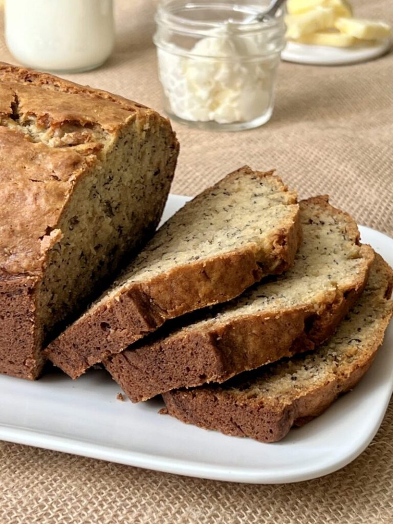 Sliced Banana Bread