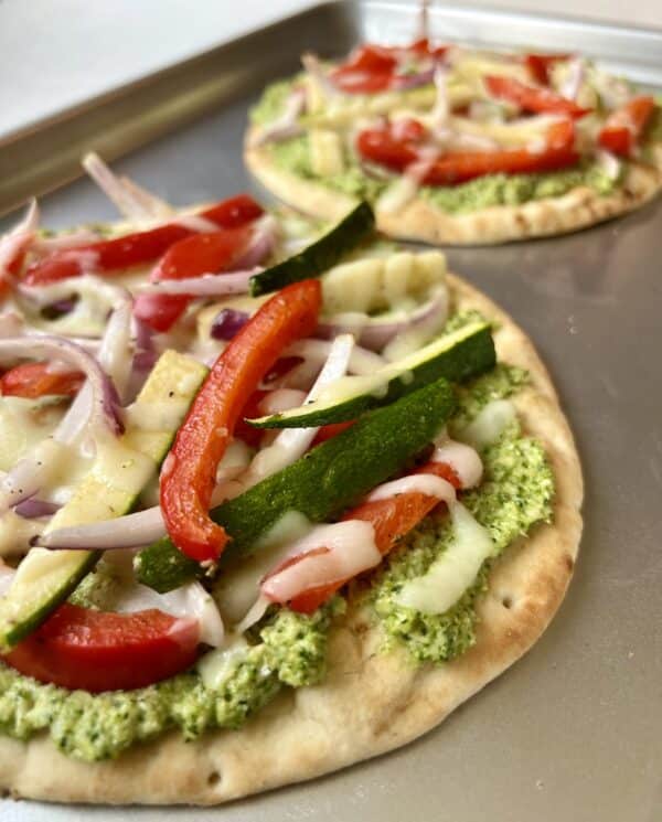 Broccoli Pesto Pizza