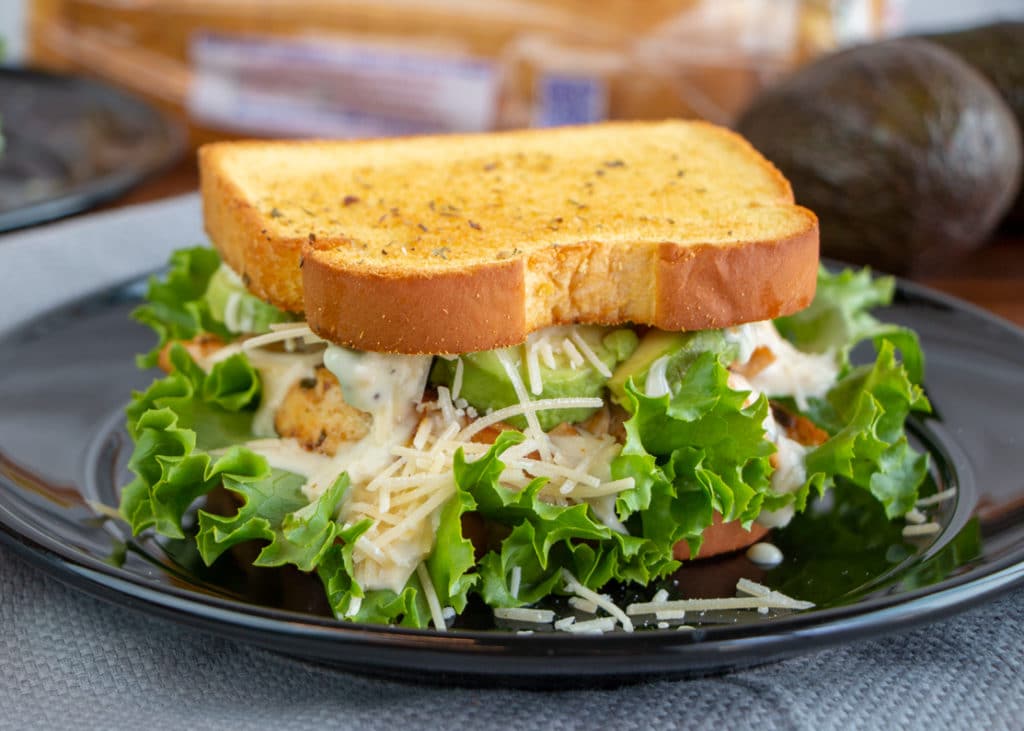 Chicken Caesar Salad Sandwich