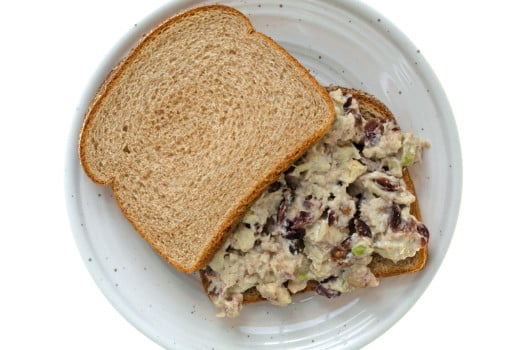 Chicken Salad Sandwich with Apples & Walnuts