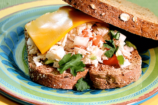 Citrus Tuna Melt Sandwich