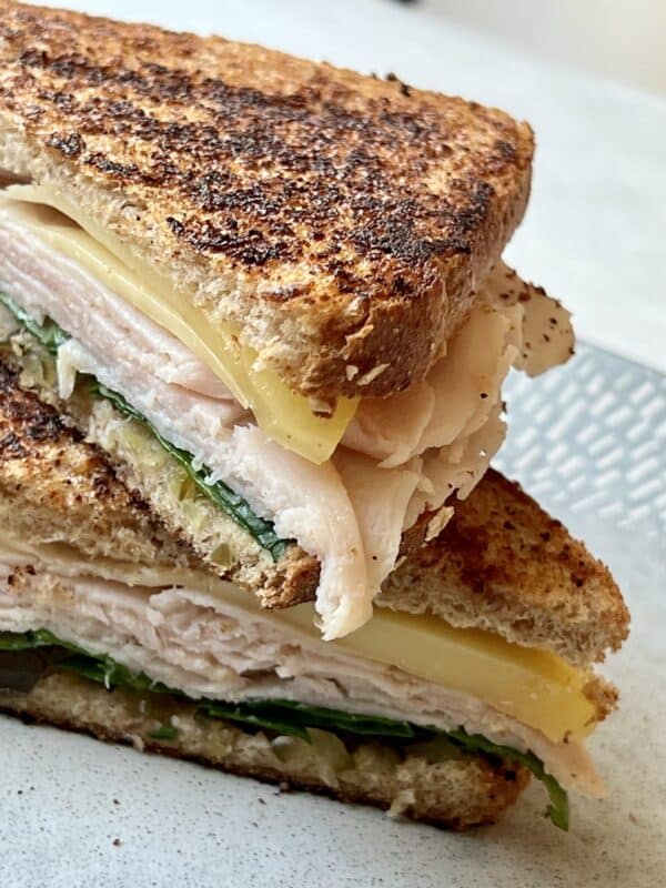 Cuban-Syle Grilled Turkey Sandwich