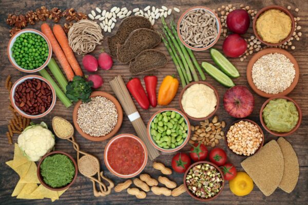 variety of foods
