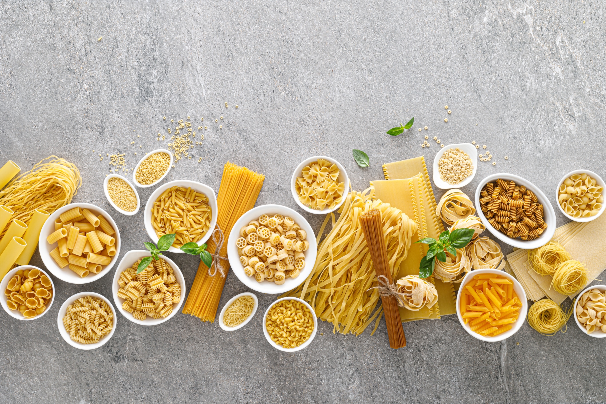 different types of pasta