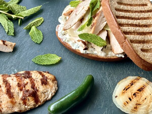 Grilled Chicken Mojito Sandwich