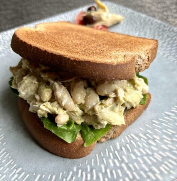 Mediterranean Tuna Salad Sandwich