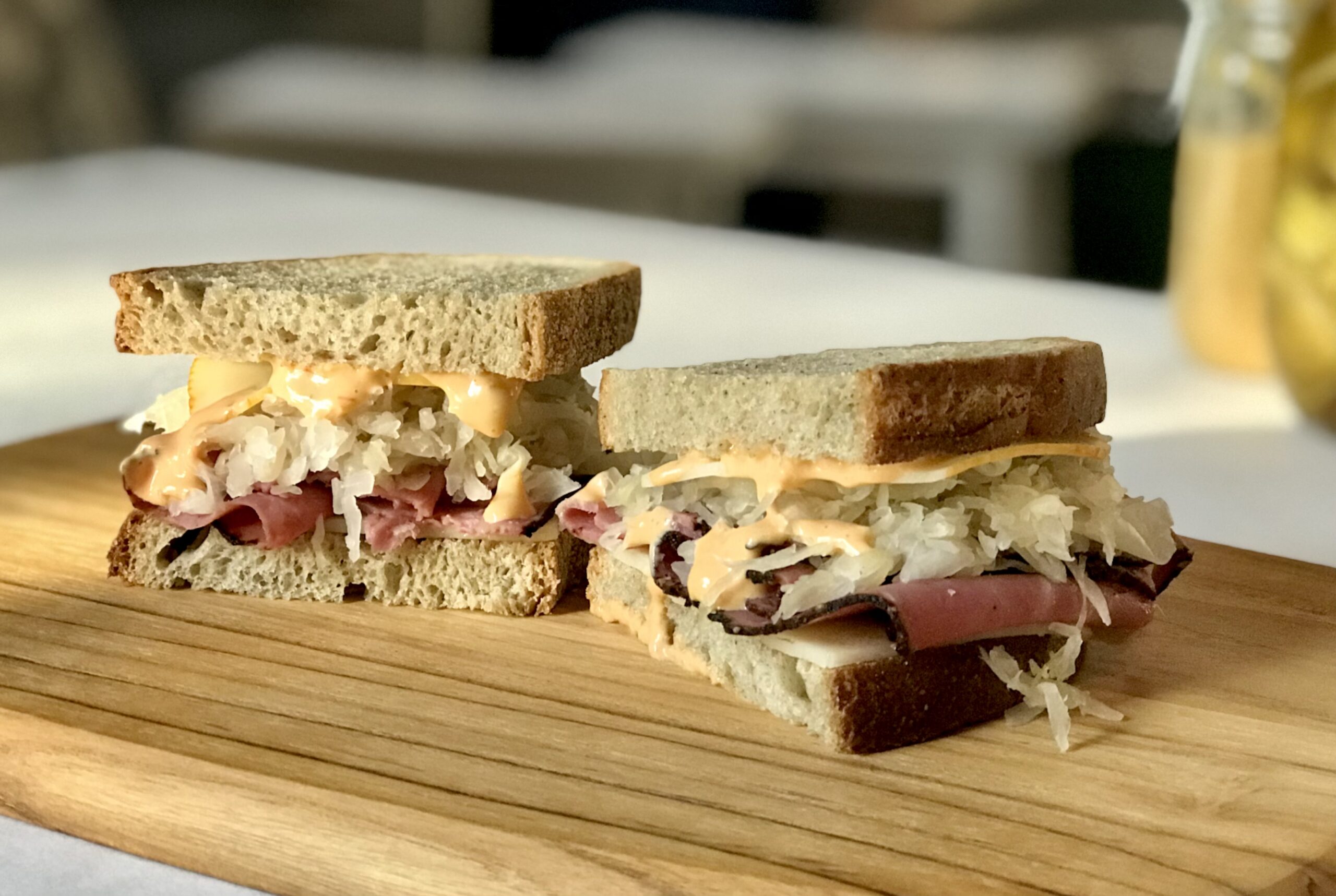 Pastrami Reuben Sandwich