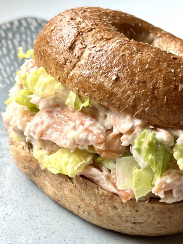 Salmon Caesar Salad Sandwiches