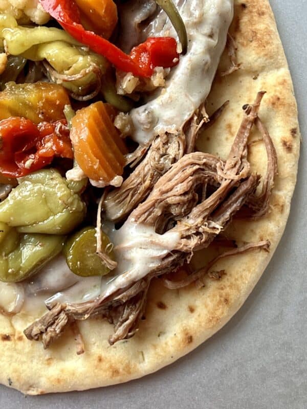 Slow Cooker Italian Beef Wrap