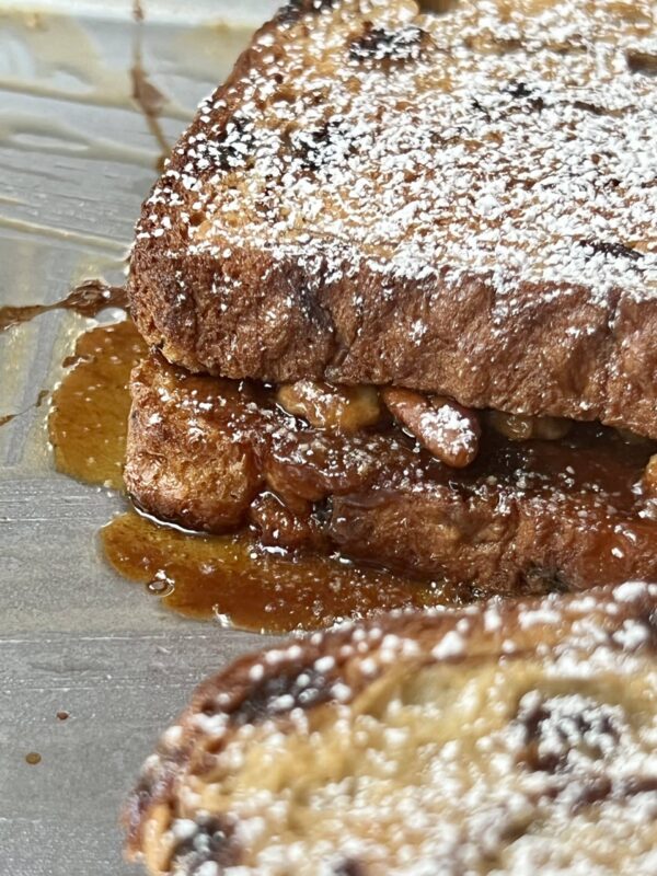 Stuffed Pecan Pie French Toast
