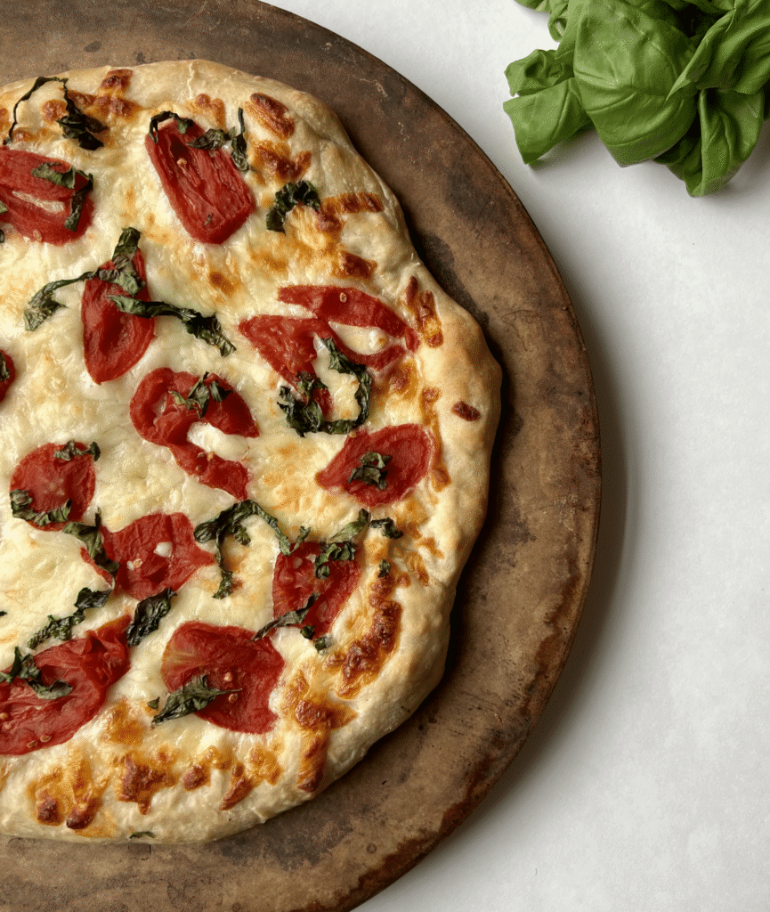 Tomato and Mozzarella Pizza