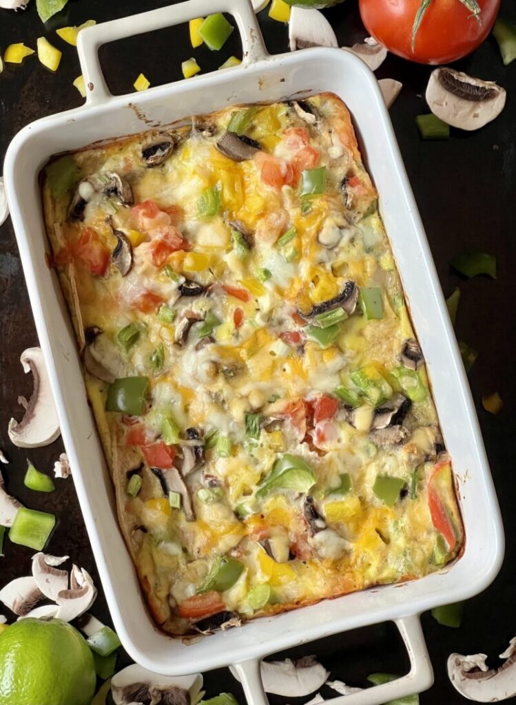 Vegetable Tortilla Casserole