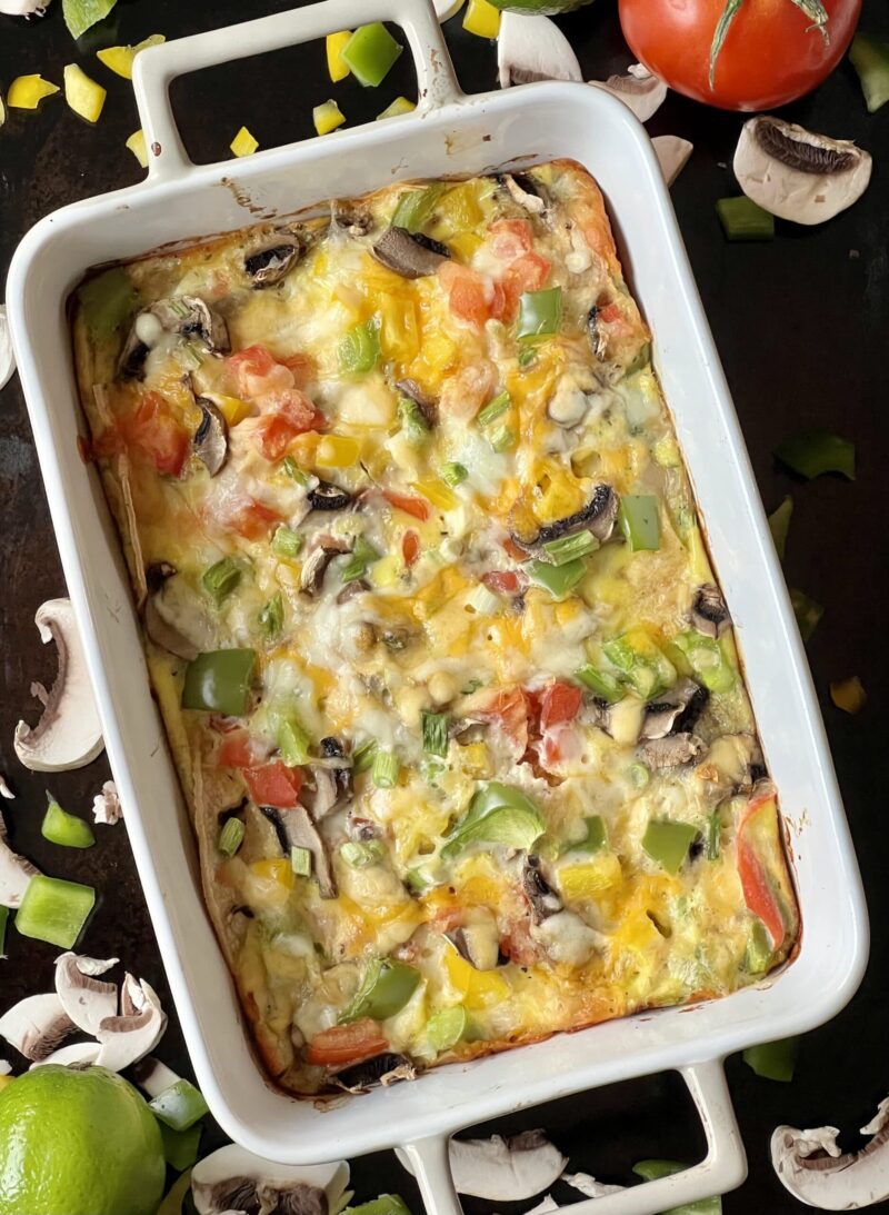 Vegetable Tortilla Casserole