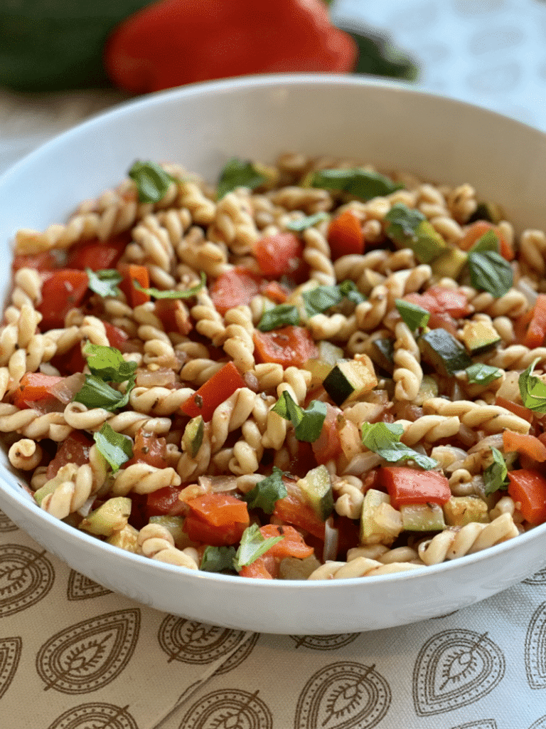 Vegetarian Ratatouille Pasta