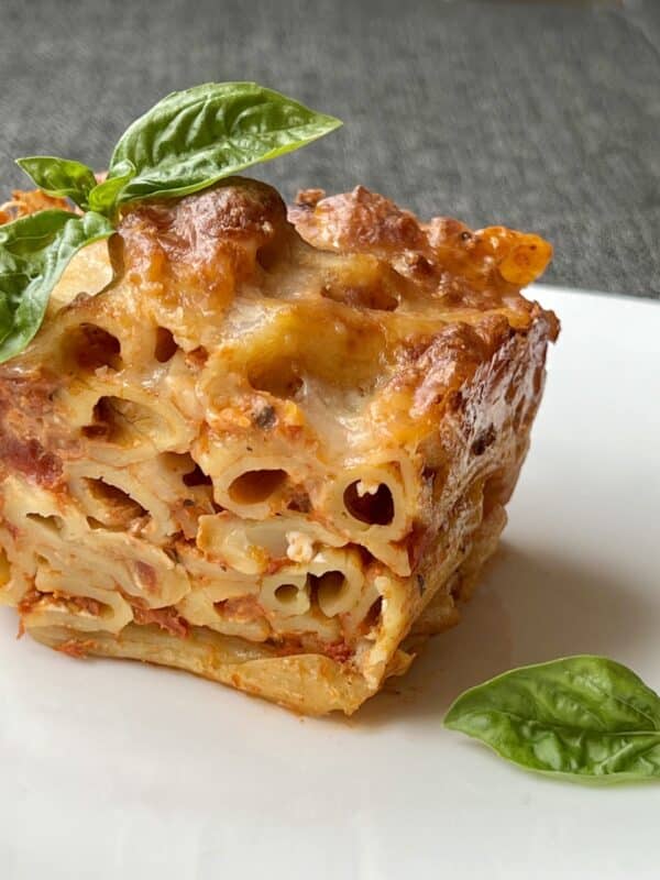 Whole Wheat Pasta with Tomato Cream Sauce