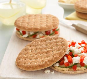 Hummus & Veggie Sandwiches