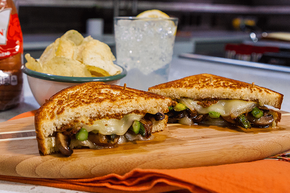 Veggie Grilled Cheese Sandwich
