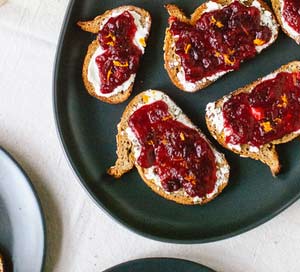 Cranberry Crostini