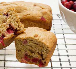 Cranberry Orange Mini Quick Bread