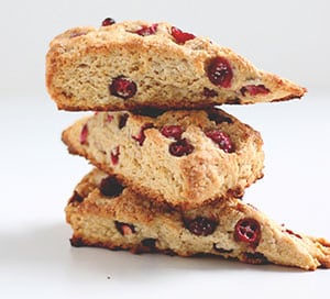 Cranberry Orange Scones